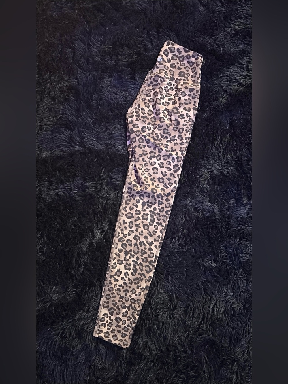Women's Leopard Print Skinny Jeans — Taupe/Black